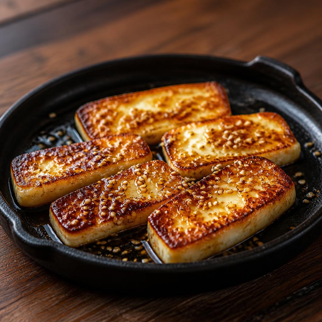 Halloumi saganaki